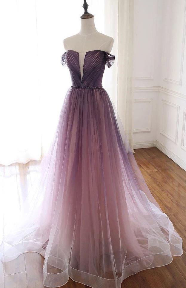Elegant yarn long evening dress makes you exquisite and attractive ...